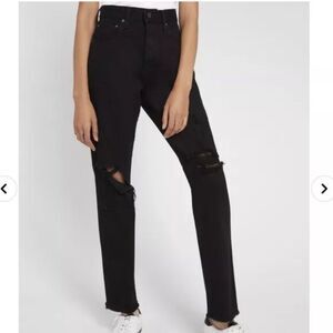 Alice and Olivia Jeans Amazing High Rise Boyfriend Jeans